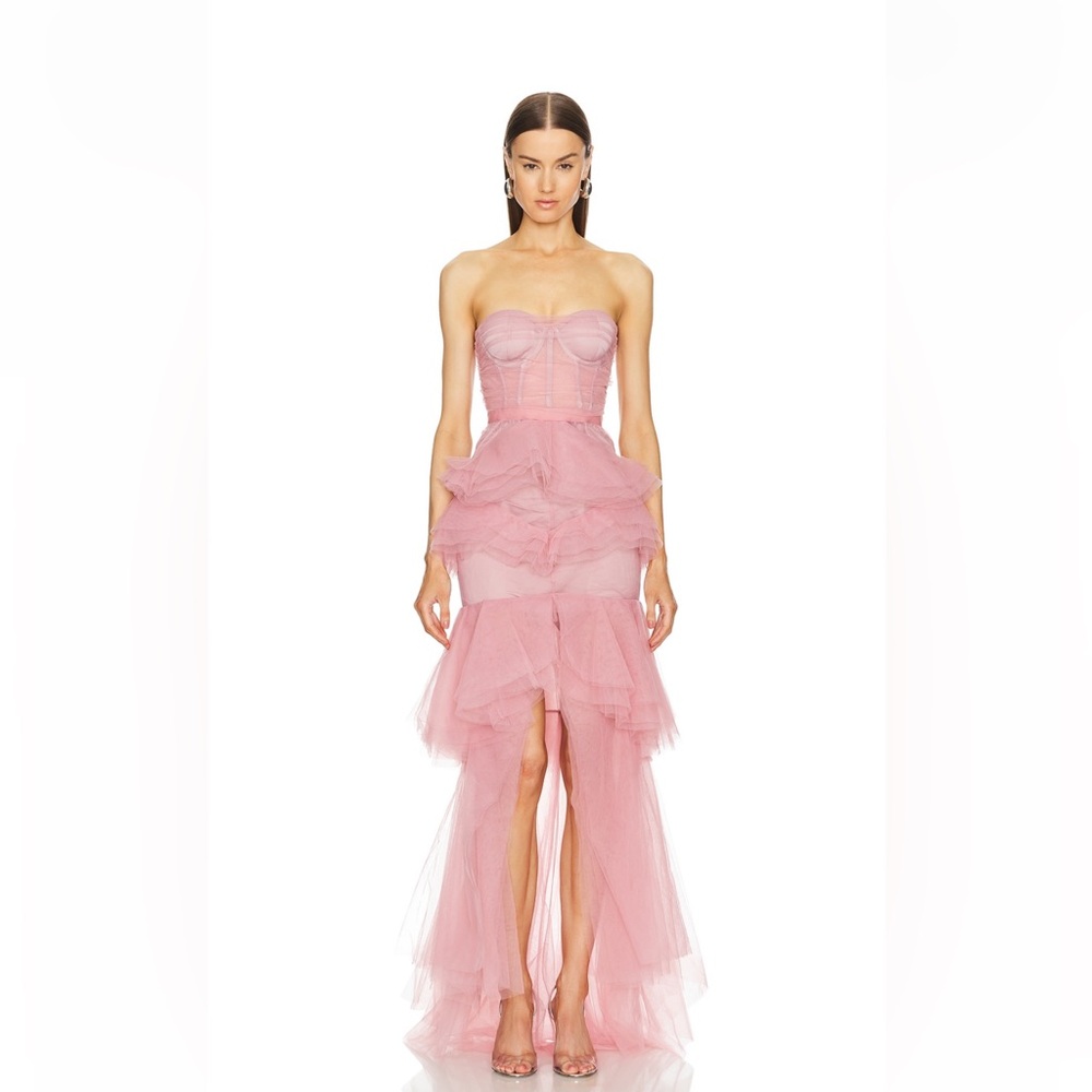 Michael Costello x REVOLVE Alai Gown in Mauve - Pristine Condition
